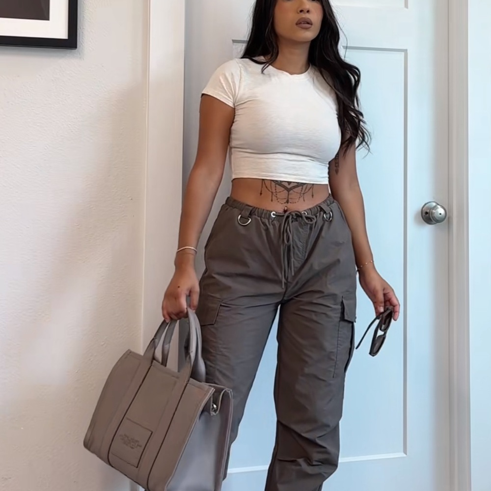 Stylish Tan Cargo Pants for Women